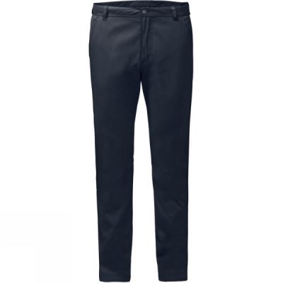 Pantalones Jack Wolfskin Arctic Road Hombre - Negras - Chile MJA325074